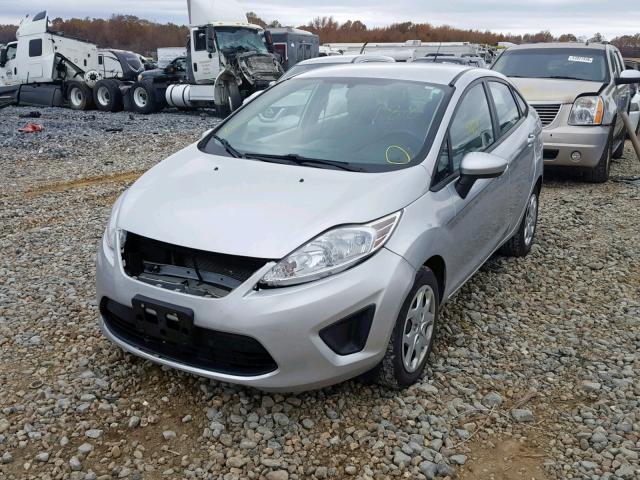 3FADP4AJXDM207094 - 2013 FORD FIESTA S SILVER photo 2