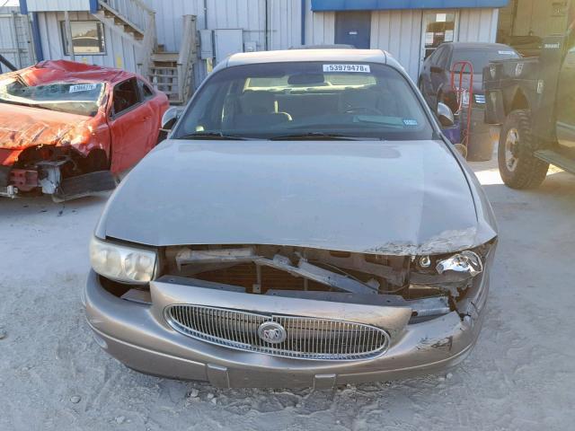 1G4HP54K2YU106635 - 2000 BUICK LESABRE CU GRAY photo 9