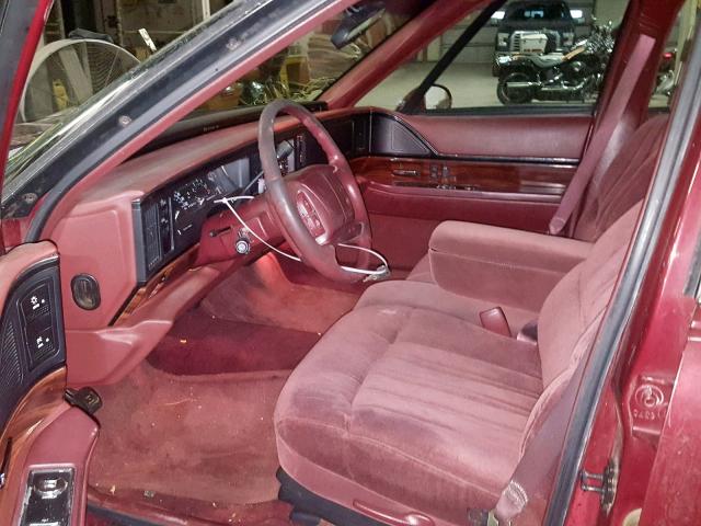 1G4HP52K6WH480917 - 1998 BUICK LESABRE CU BURGUNDY photo 5