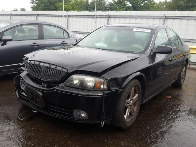 1LNHM87A14Y673211 - 2004 LINCOLN LS BLACK photo 2