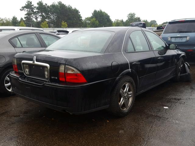 1LNHM87A14Y673211 - 2004 LINCOLN LS BLACK photo 4