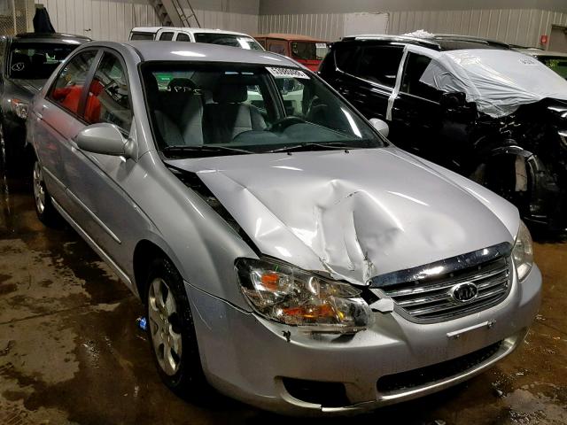 KNAFE121475419454 - 2007 KIA SPECTRA EX SILVER photo 1