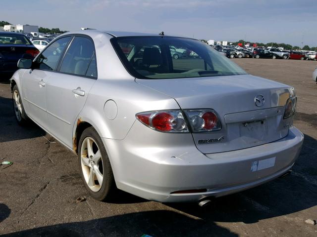 1YVHP80D465M22746 - 2006 MAZDA 6 S SILVER photo 3