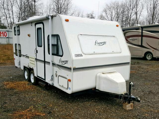 4X4TFLW27XD064913 - 1999 FLAG TRAILER WHITE photo 1