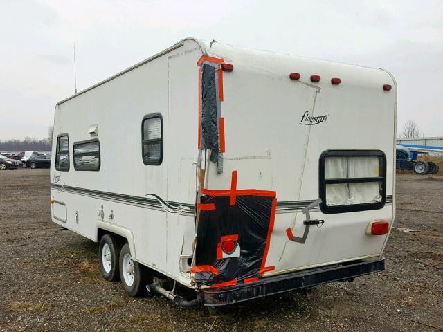 4X4TFLW27XD064913 - 1999 FLAG TRAILER WHITE photo 3