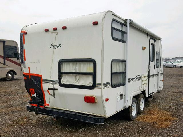 4X4TFLW27XD064913 - 1999 FLAG TRAILER WHITE photo 4