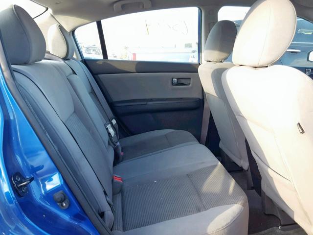 3N1AB6AP2CL677235 - 2012 NISSAN SENTRA 2.0 BLUE photo 6