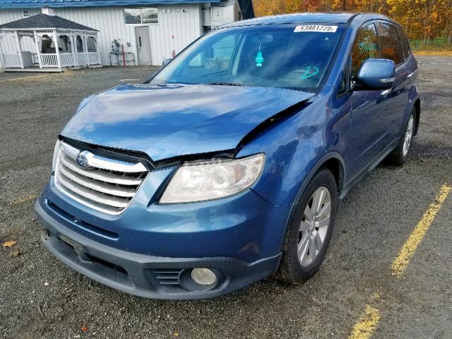 4S4WX91D884403381 - 2008 SUBARU TRIBECA BLUE photo 2