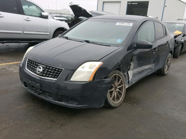 3N1AB61E59L631194 - 2009 NISSAN SENTRA 2.0 BLACK photo 2