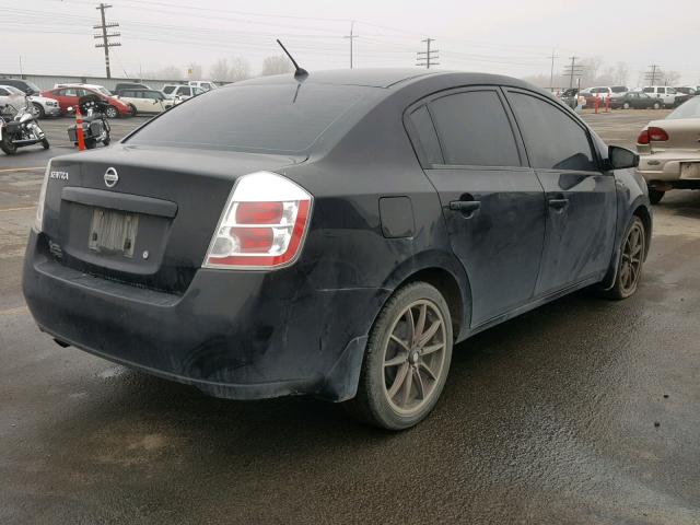 3N1AB61E59L631194 - 2009 NISSAN SENTRA 2.0 BLACK photo 4