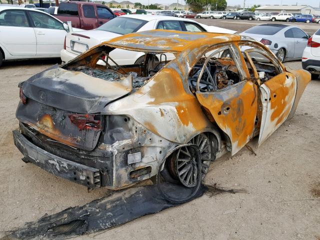 JTHBF1D23E5020230 - 2014 LEXUS IS 250 BURN photo 4