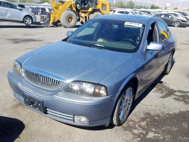 1LNHM87A83Y687394 - 2003 LINCOLN LS BLUE photo 2