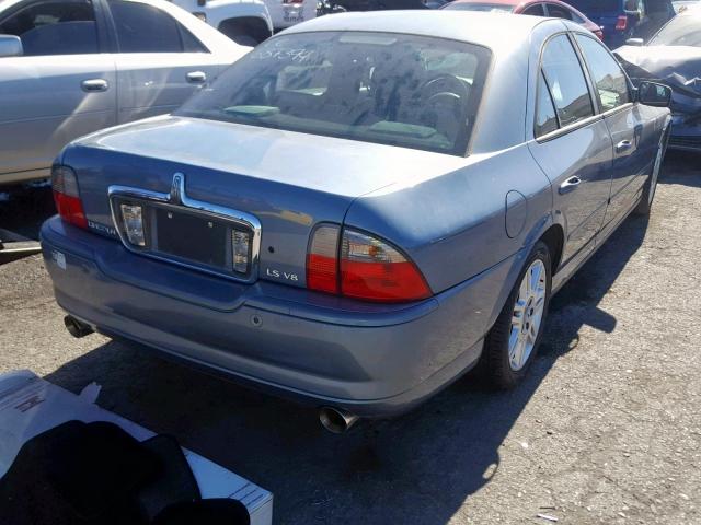 1LNHM87A83Y687394 - 2003 LINCOLN LS BLUE photo 4