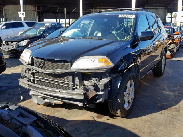 2HNYD18896H526827 - 2006 ACURA MDX TOURIN BLACK photo 2