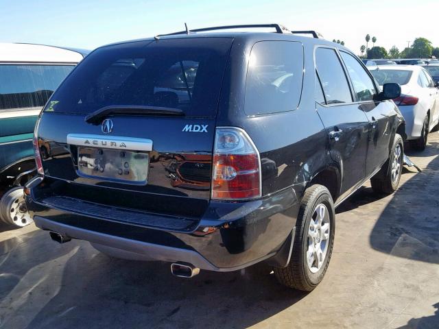 2HNYD18896H526827 - 2006 ACURA MDX TOURIN BLACK photo 4