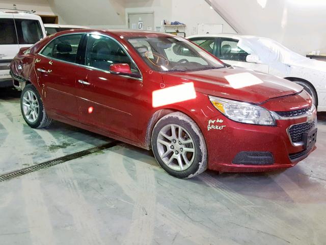 1G11C5SLXEF238287 - 2014 CHEVROLET MALIBU 1LT RED photo 1