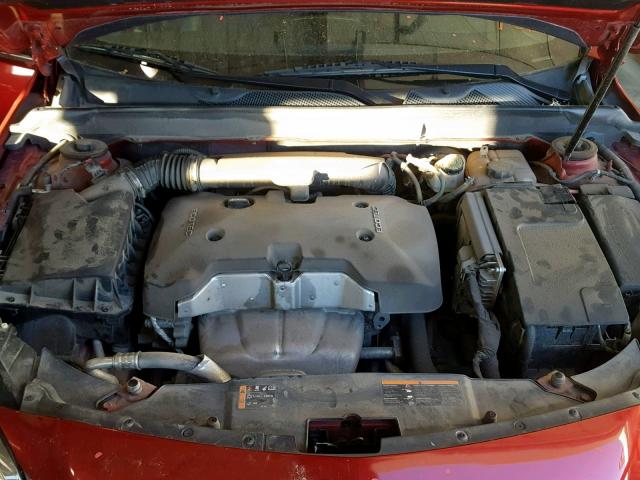 1G11C5SLXEF238287 - 2014 CHEVROLET MALIBU 1LT RED photo 7