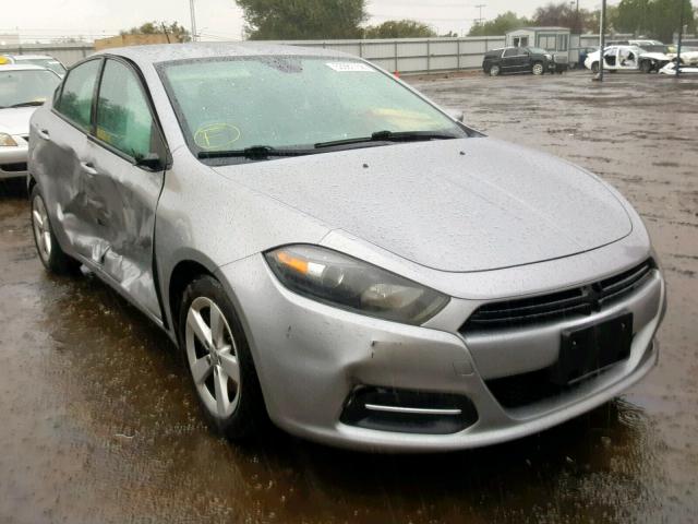 1C3CDFBB8FD315489 - 2015 DODGE DART SXT SILVER photo 1