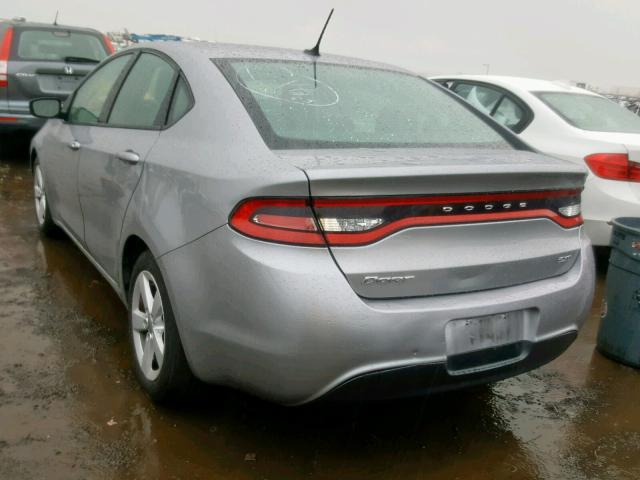 1C3CDFBB8FD315489 - 2015 DODGE DART SXT SILVER photo 3