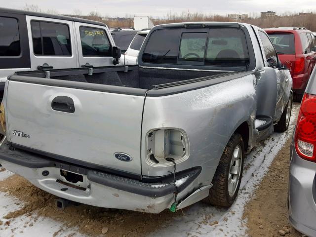 2FTZF07371CA98086 - 2001 FORD F150 SVT L SILVER photo 4