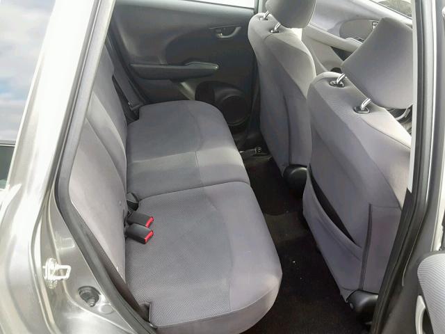 JHMGE88279S006169 - 2009 HONDA FIT SILVER photo 6