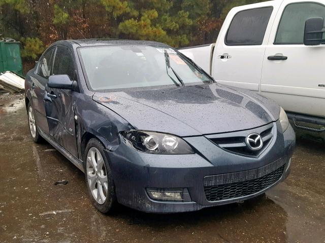 JM1BK323481131790 - 2008 MAZDA 3 S CHARCOAL photo 1