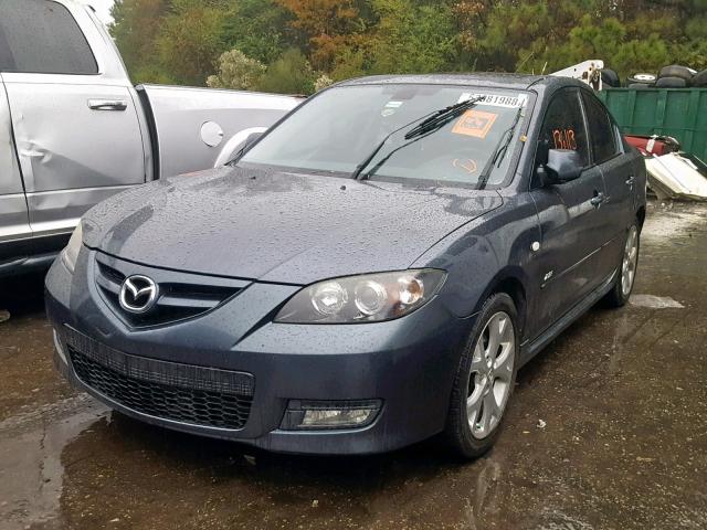 JM1BK323481131790 - 2008 MAZDA 3 S CHARCOAL photo 2