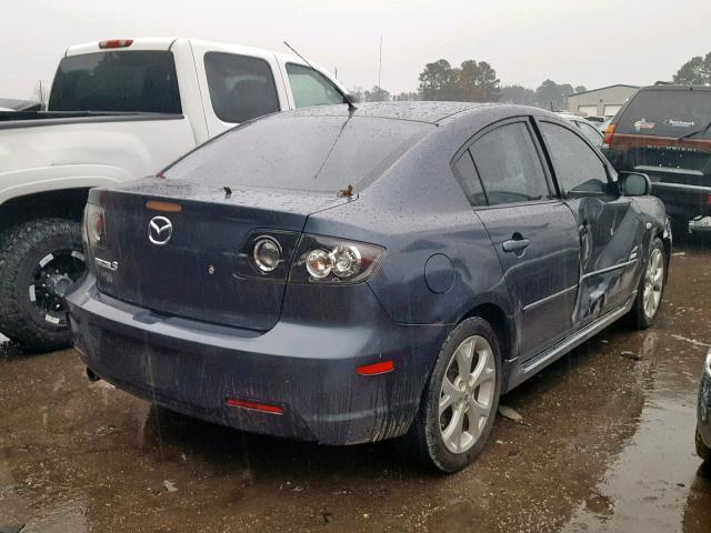 JM1BK323481131790 - 2008 MAZDA 3 S CHARCOAL photo 4