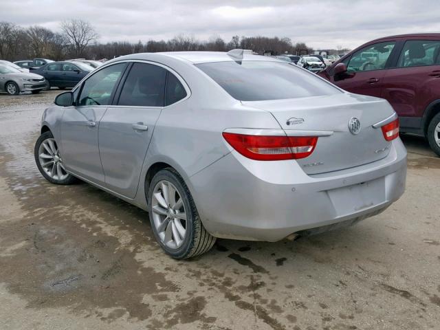 1G4PR5SK0F4137534 - 2015 BUICK VERANO CON SILVER photo 3