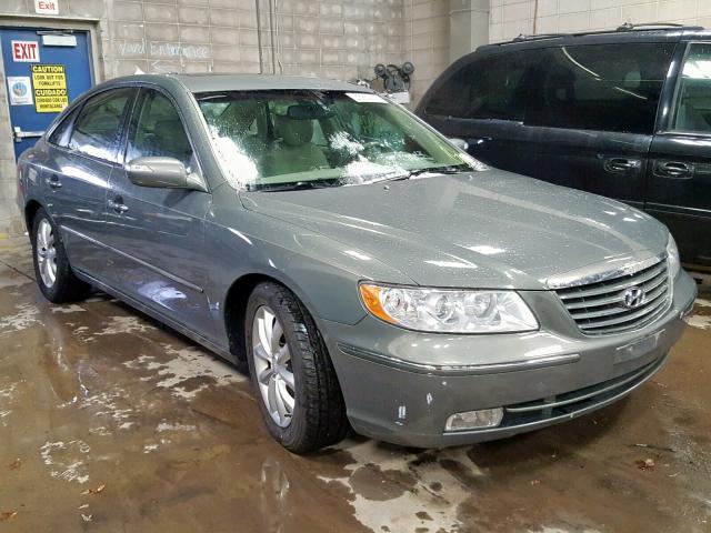 KMHFC46F07A177328 - 2007 HYUNDAI AZERA SE GREEN photo 1