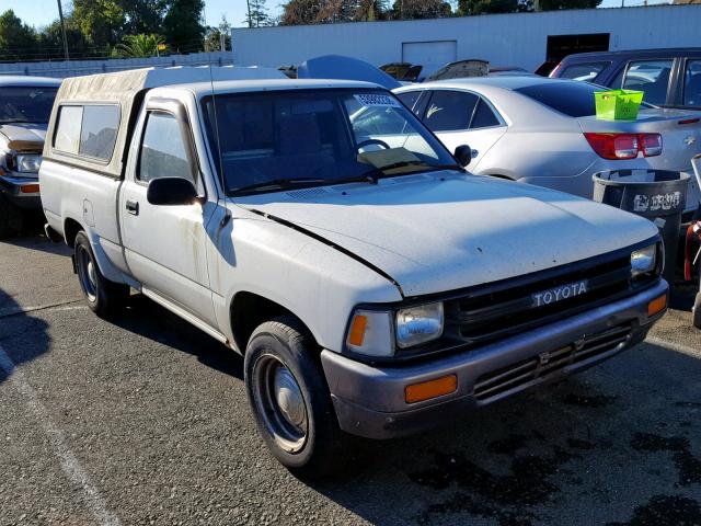 JT4RN81R9K0019525 - 1989 TOYOTA PICKUP 1/2 WHITE photo 1