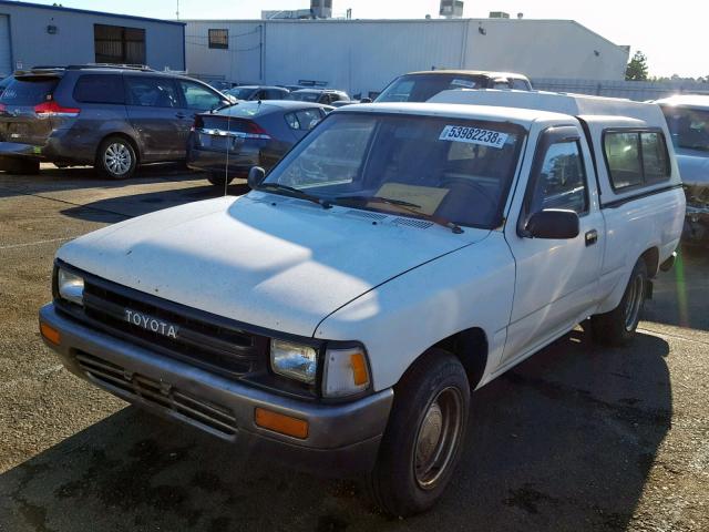 JT4RN81R9K0019525 - 1989 TOYOTA PICKUP 1/2 WHITE photo 2