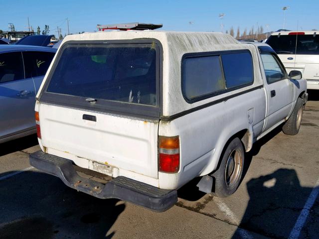 JT4RN81R9K0019525 - 1989 TOYOTA PICKUP 1/2 WHITE photo 4