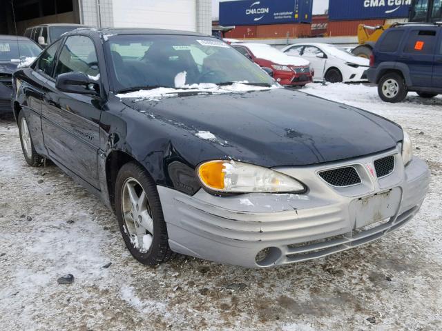 1G2NW12E0XM878019 - 1999 PONTIAC GRAND AM G BLACK photo 1