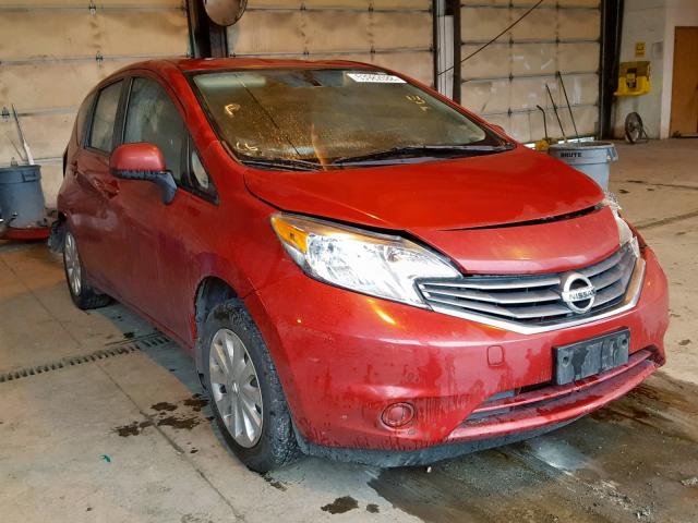 3N1CE2CP7EL421200 - 2014 NISSAN VERSA NOTE RED photo 1