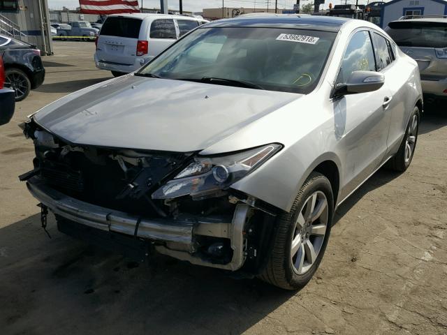 2HNYB1H42AH503935 - 2010 ACURA ZDX TECHNO SILVER photo 2