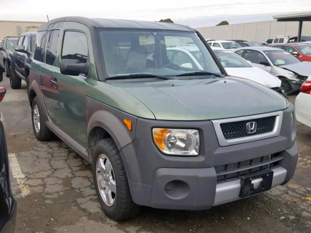 5J6YH18645L010184 - 2005 HONDA ELEMENT EX GREEN photo 1