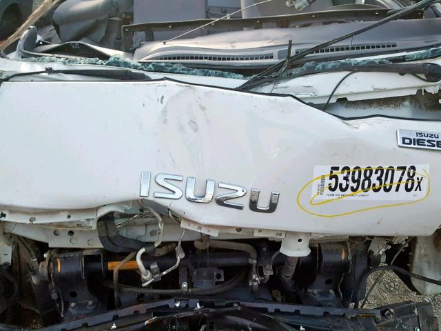 JALE5W166G7302017 - 2016 ISUZU NQR WHITE photo 7