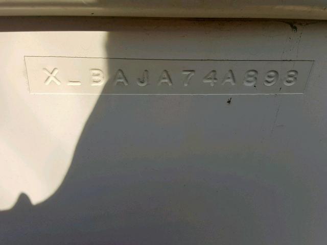 XLBAJA74A898 - 1998 WELLS CARGO BOAT WHITE photo 10