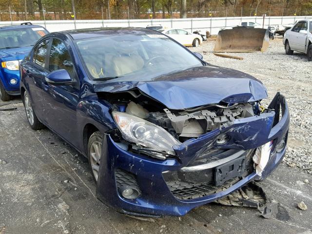 JM1BL1W63C1584782 - 2012 MAZDA 3 S BLUE photo 1