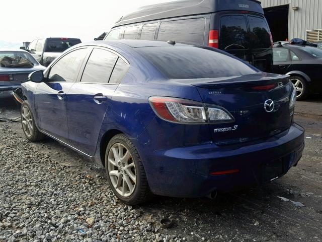 JM1BL1W63C1584782 - 2012 MAZDA 3 S BLUE photo 3