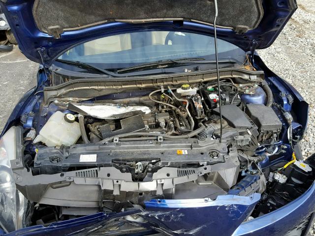 JM1BL1W63C1584782 - 2012 MAZDA 3 S BLUE photo 7