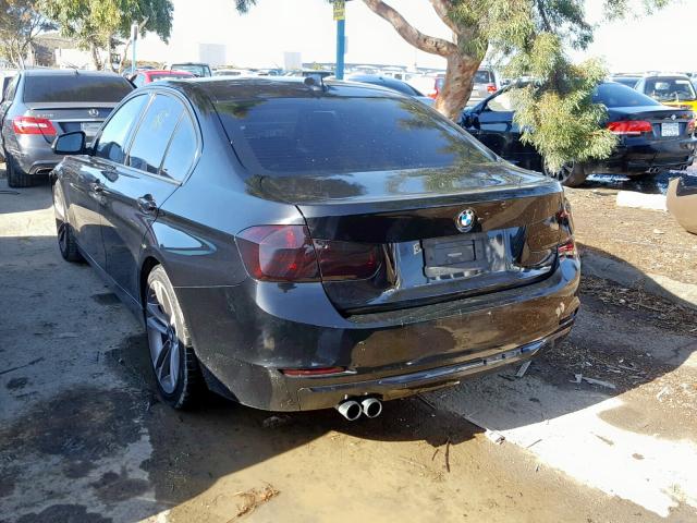 WBA3C1C54DF437291 - 2013 BMW 328 I SULE BLACK photo 3