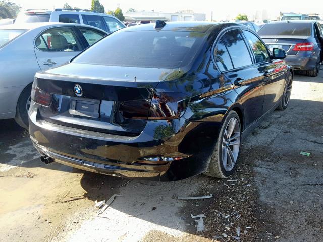 WBA3C1C54DF437291 - 2013 BMW 328 I SULE BLACK photo 4