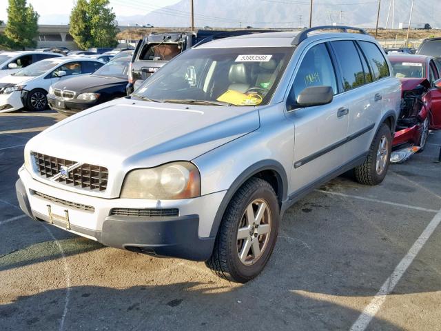 YV1CZ592051138377 - 2005 VOLVO XC90 SILVER photo 2