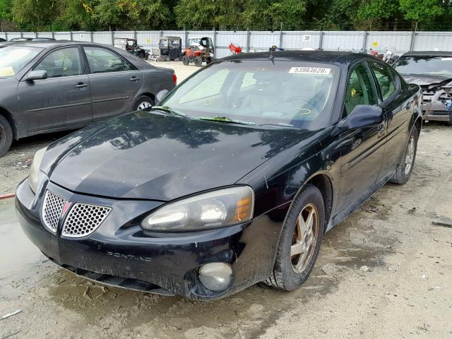 2G2WS522741305428 - 2004 PONTIAC GRAND PRIX BLACK photo 2
