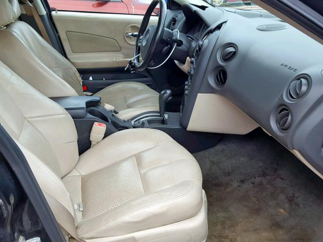 2G2WS522741305428 - 2004 PONTIAC GRAND PRIX BLACK photo 5