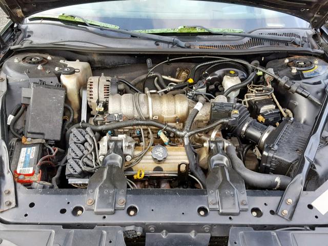 2G2WS522741305428 - 2004 PONTIAC GRAND PRIX BLACK photo 7