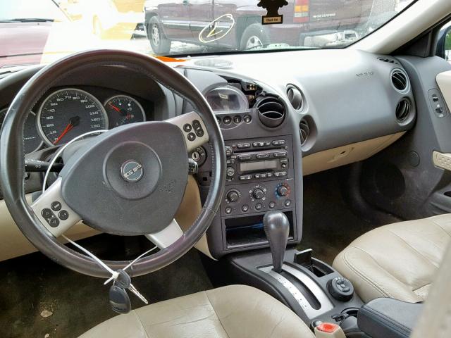 2G2WS522741305428 - 2004 PONTIAC GRAND PRIX BLACK photo 9