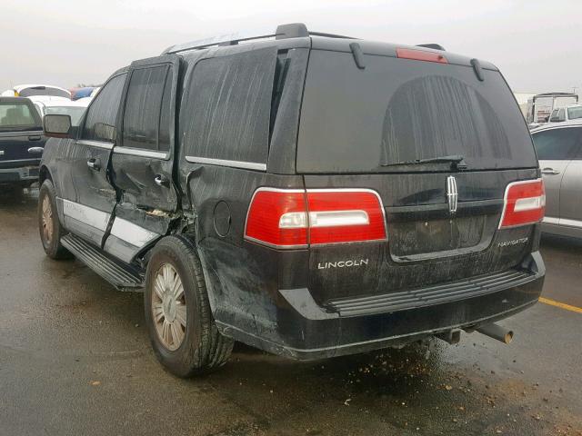 5LMFU28598LJ19971 - 2008 LINCOLN NAVIGATOR BLACK photo 3